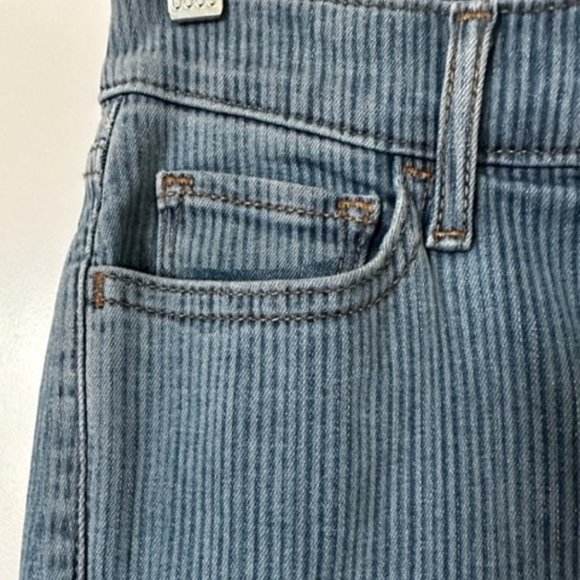 LEVIS 710 Railroad Striped Super Skinny Crop Jean 25 - Picture 4 of 9